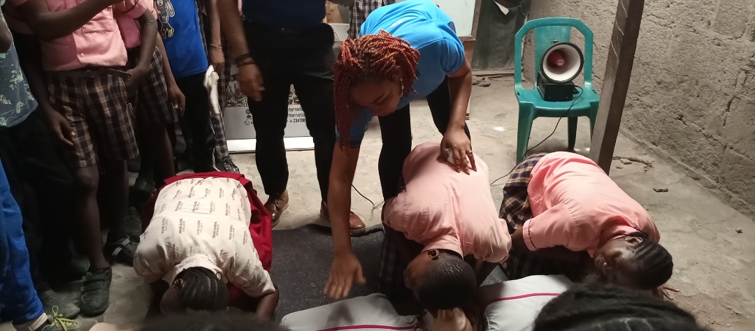 Sound Global College Students Lagos learn CPR